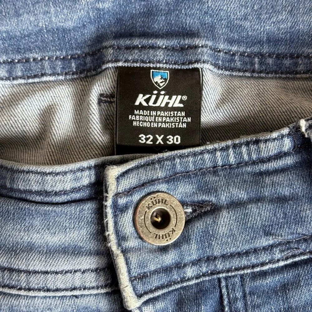 Kuhl Men’s Straight Jeans Light Blue Denim